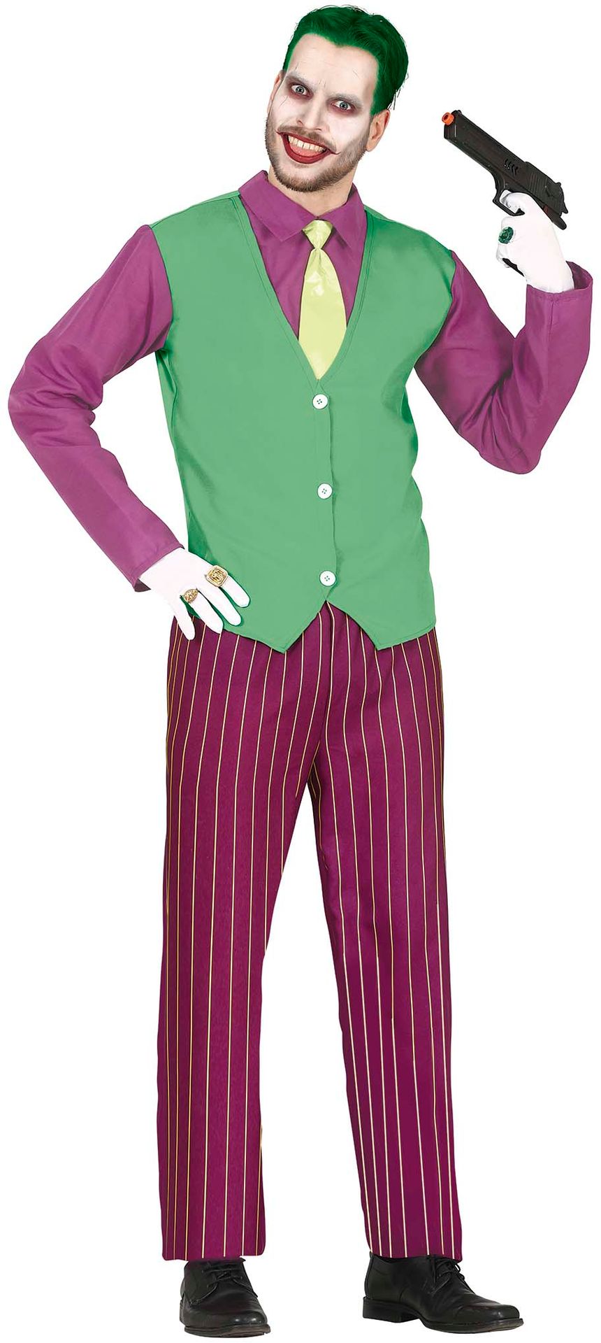 Groene The Joker Kostuum Man