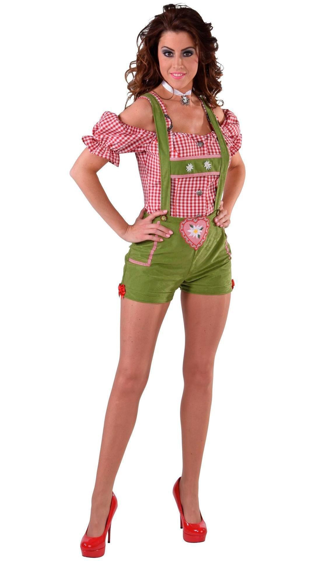 Groene Tiroler Broek Dames