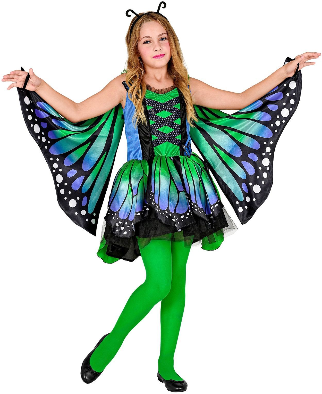 Groene Vlinder Jurkje Kind