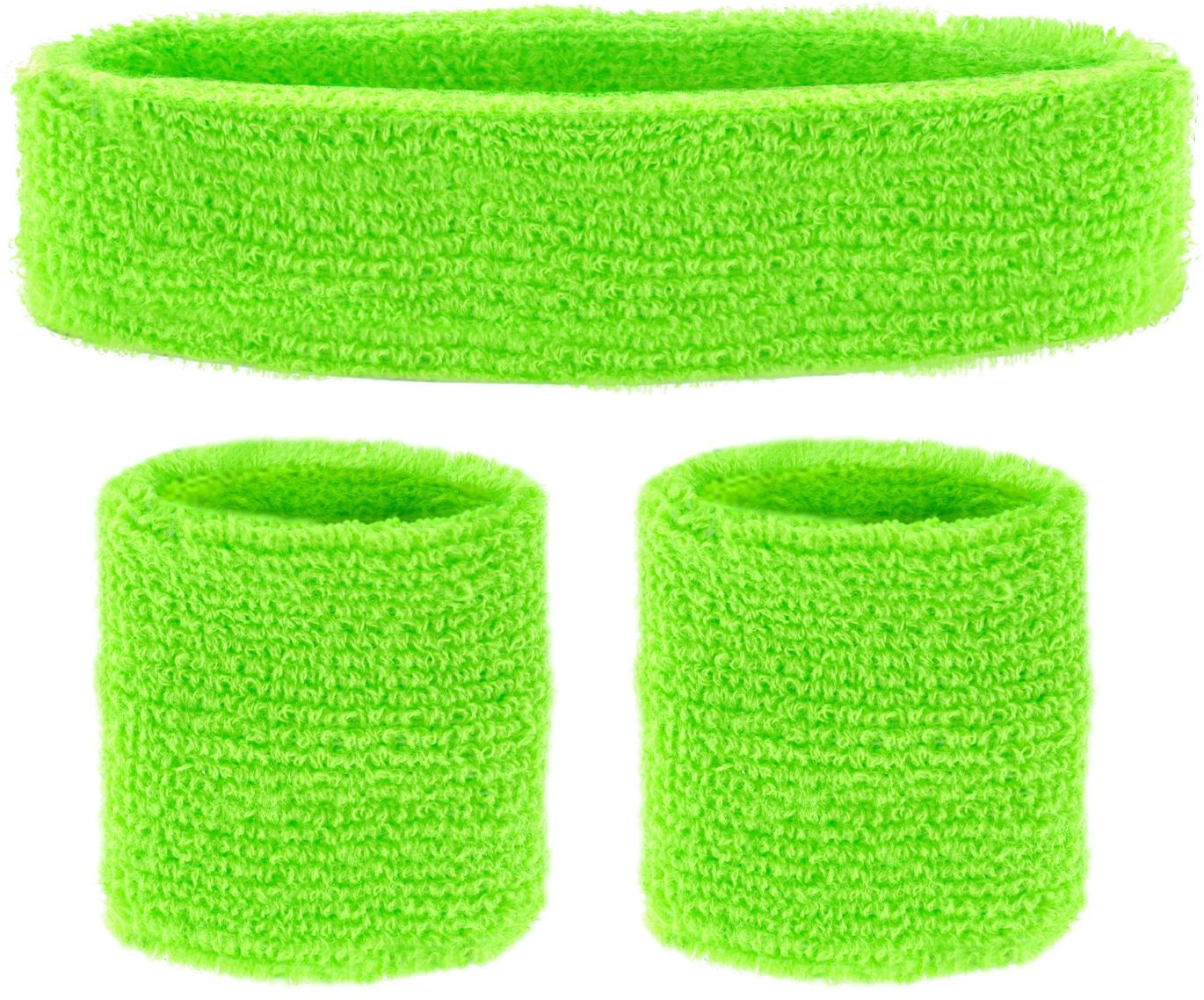 Groene Zweetbanden Set