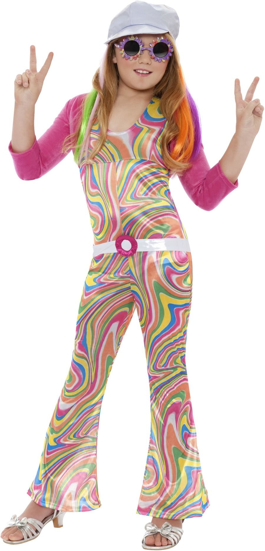 Groovy 70's Jumpsuit Meisjes