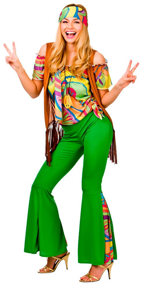 Groovy hippie kostuum