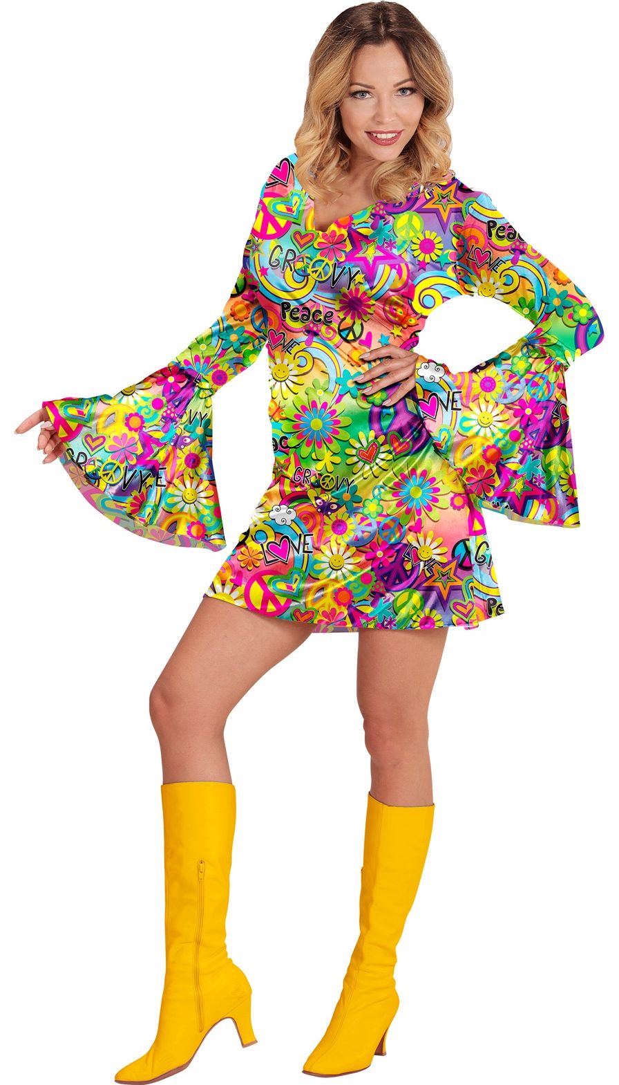 Groovy Retro Jurkje Dames