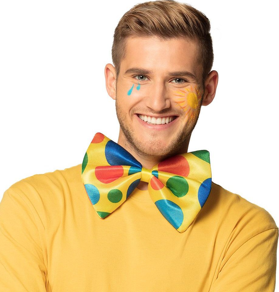 Grote Clownstrik met Stippen