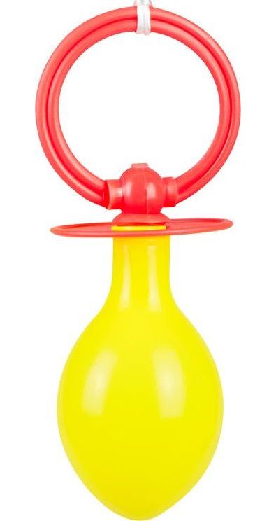 Grote Fopspeen Rood Geel