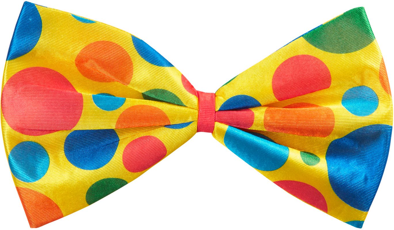 Grote Gele Clowns Vlinderdas