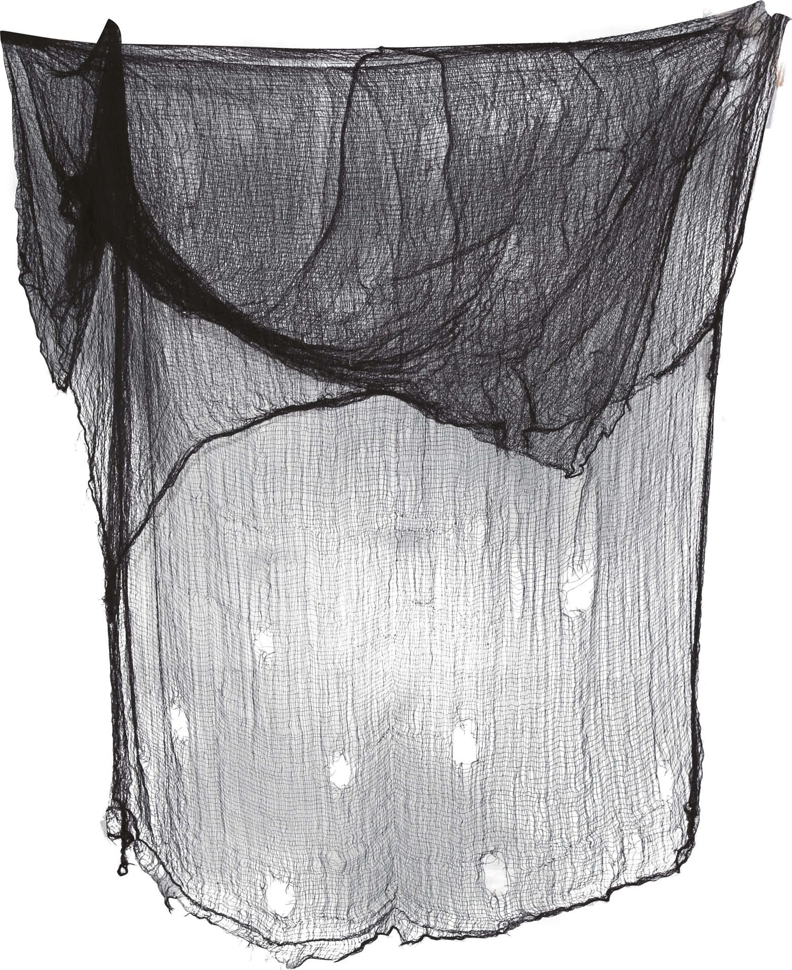 Grote Zwarte Halloween Decoratie Stof