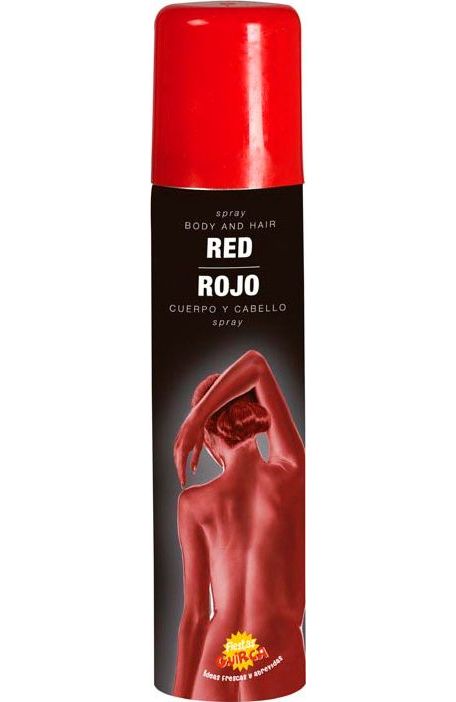Haar en Bodyspray Rood