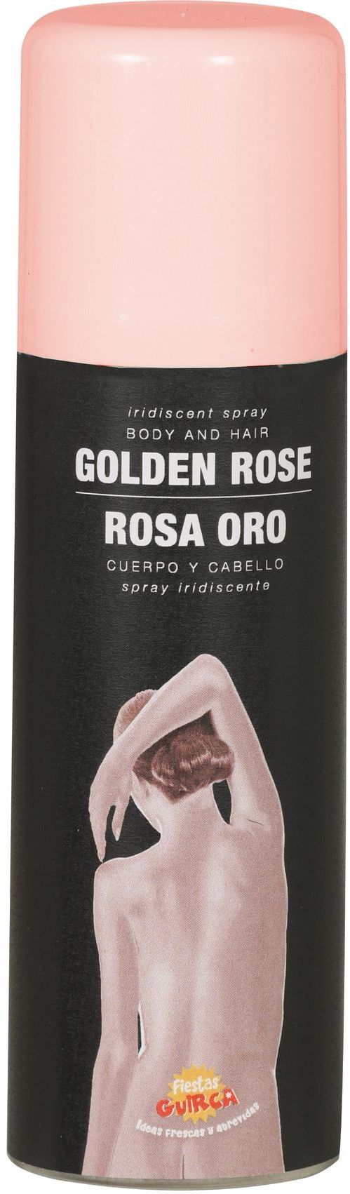 Haar en bodyspray roze goud