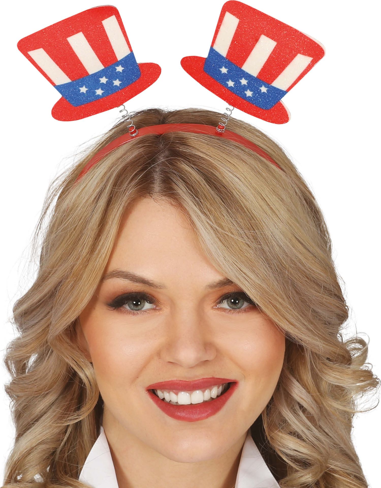 Haarband met Amerikaanse Hoedjes