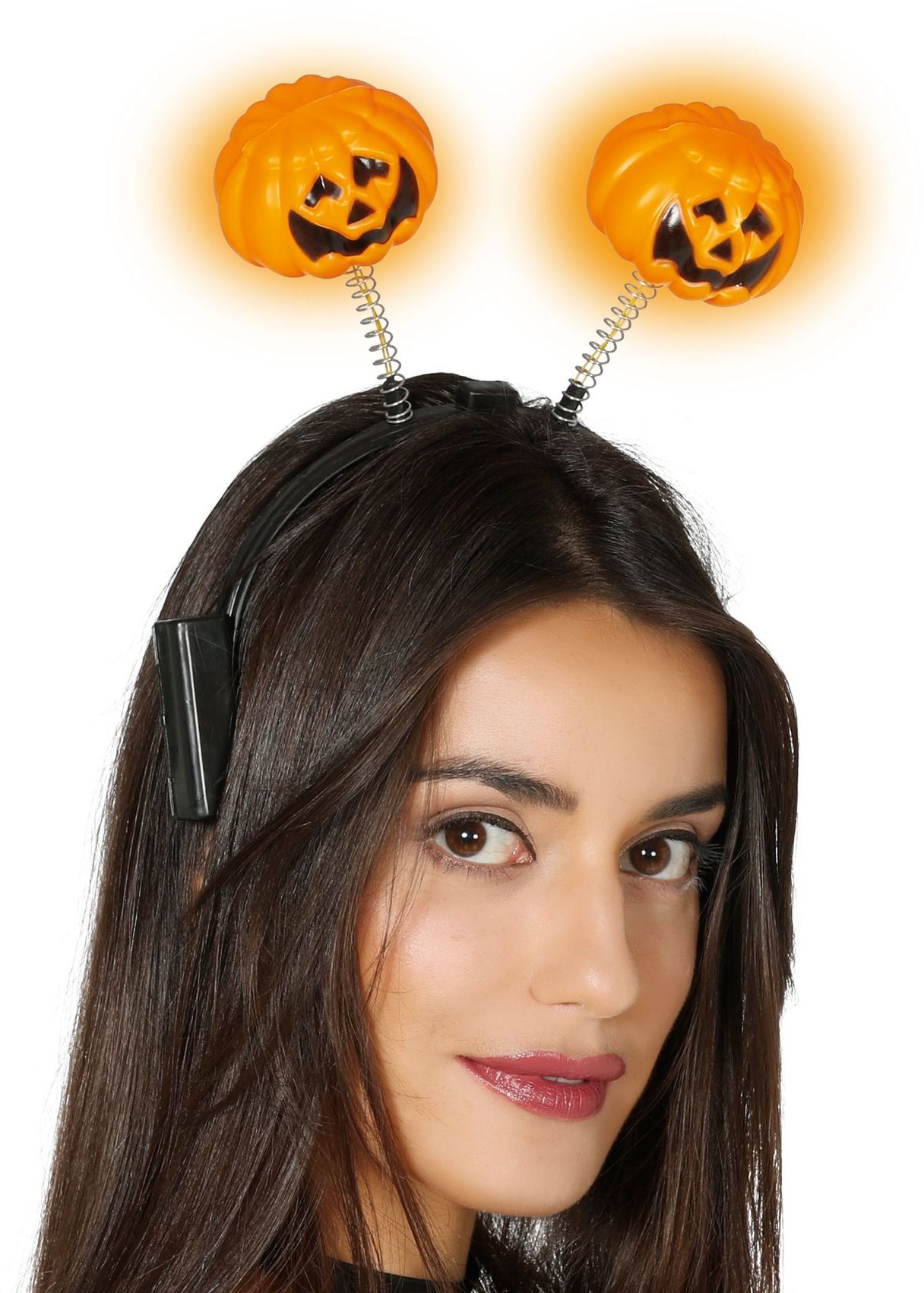 Haarband met Lichtgevende Pompoenen