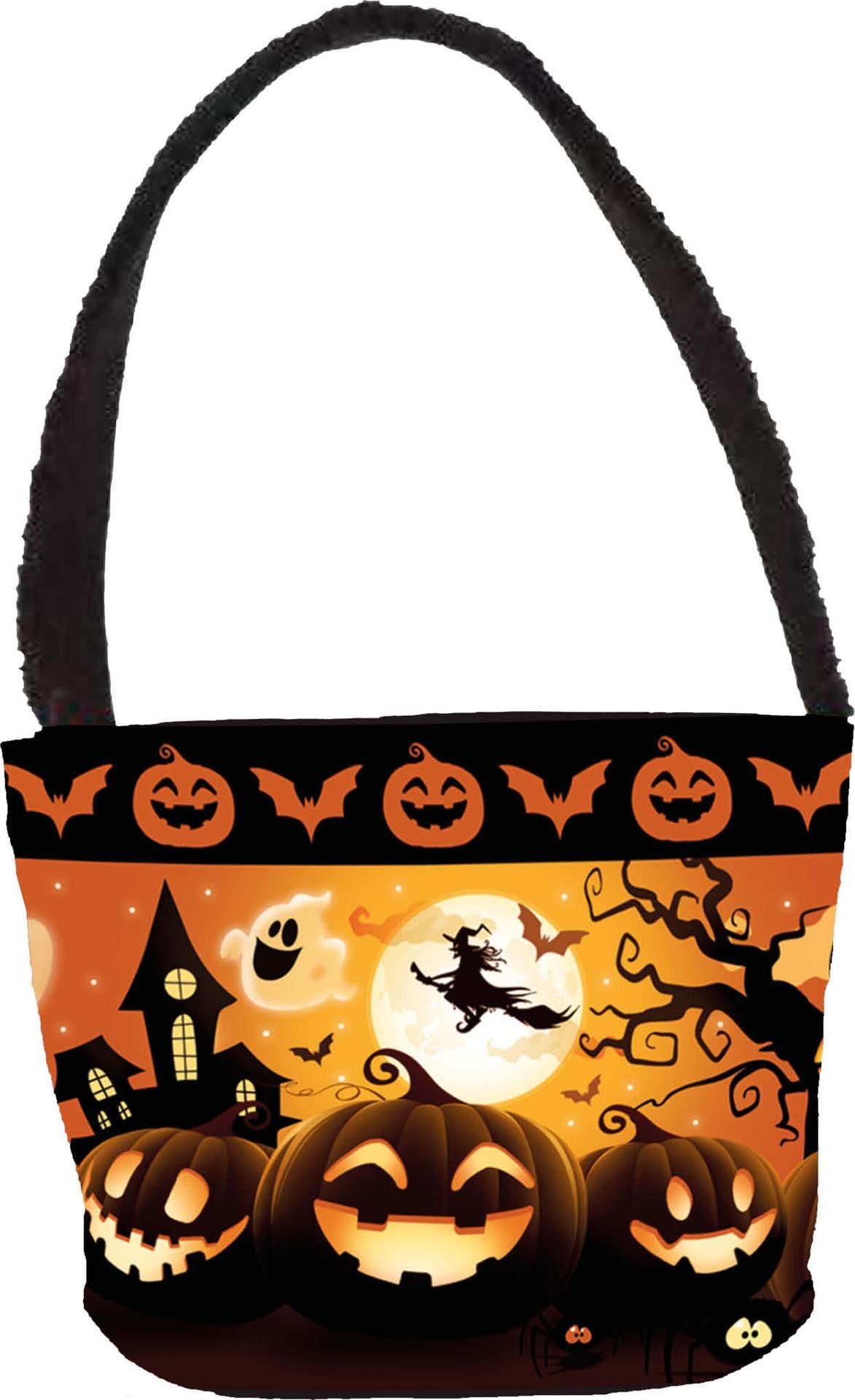 Halloween Angry Pumpkin Snoepgoed Tas