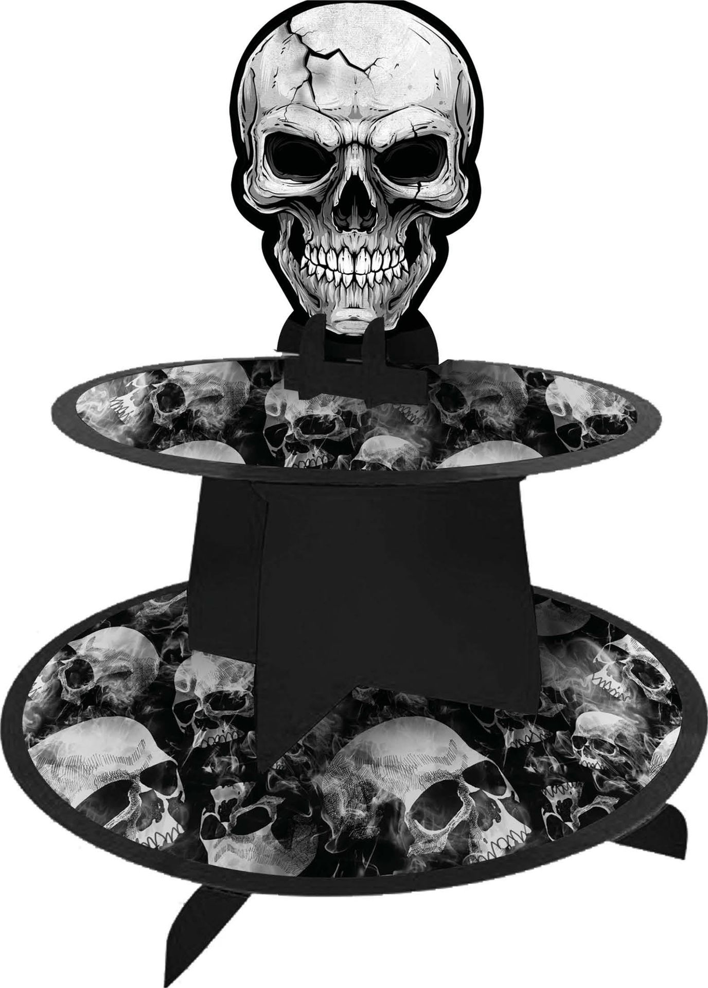 Halloween Angry Skull Etagere