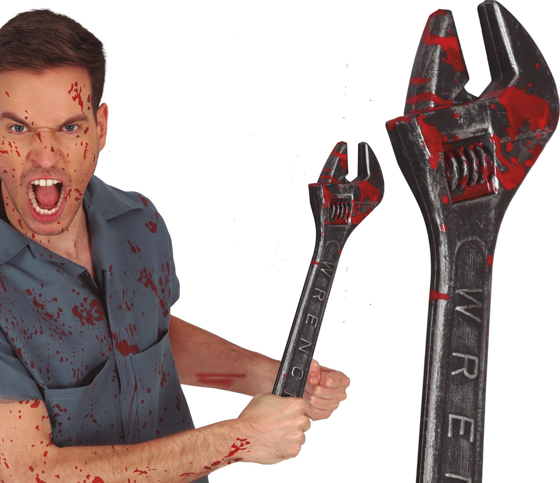 Halloween Bebloede Moersleutel