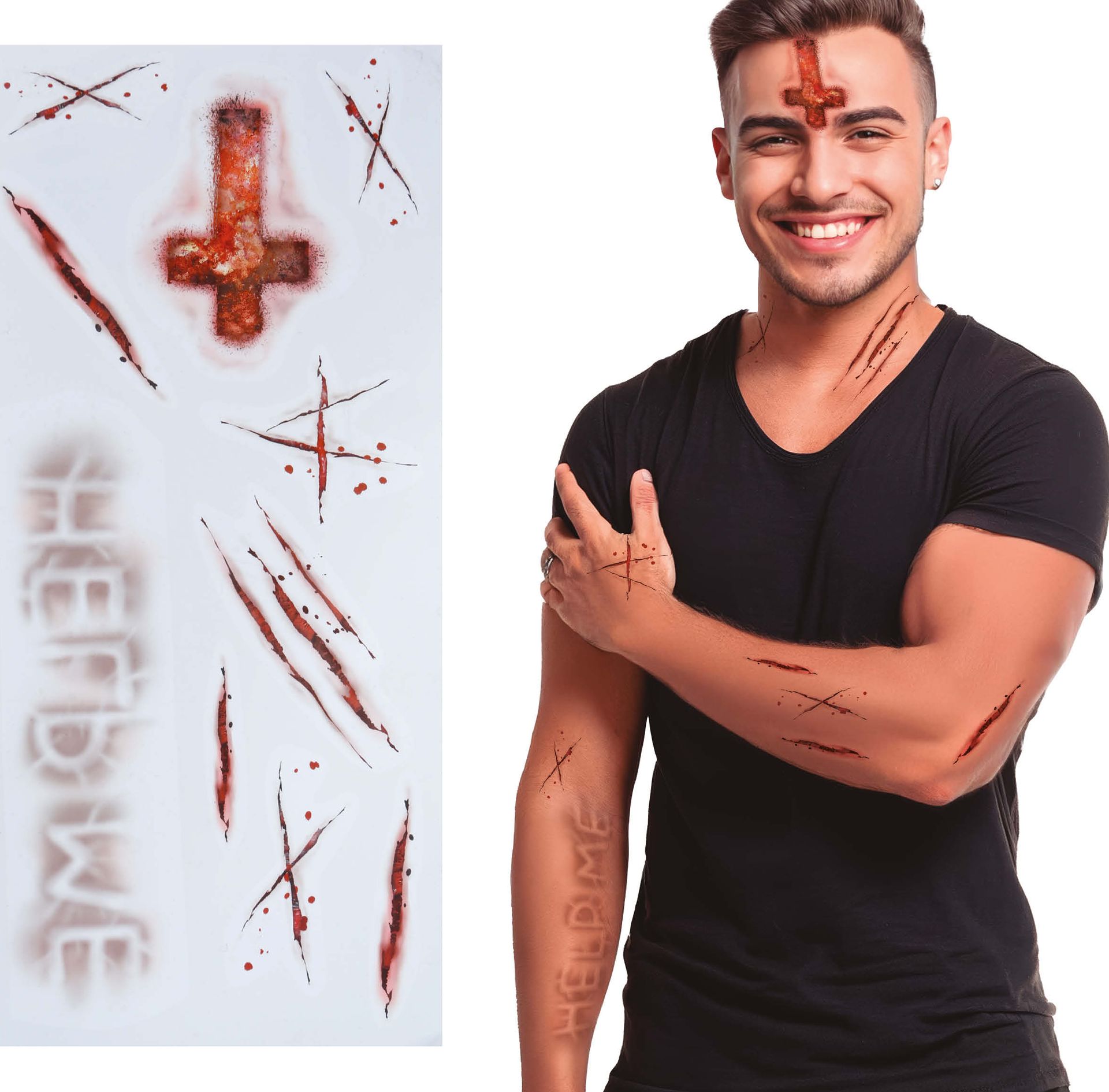 Halloween Bezeten Door Duivel Stickers