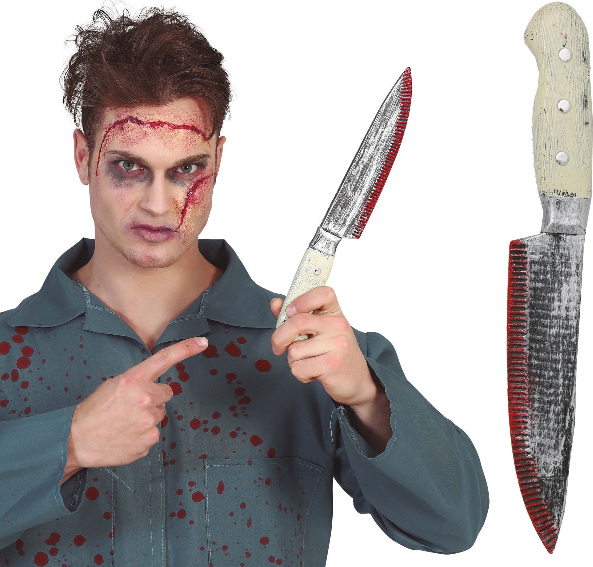 Halloween Bloederig Keukenmes