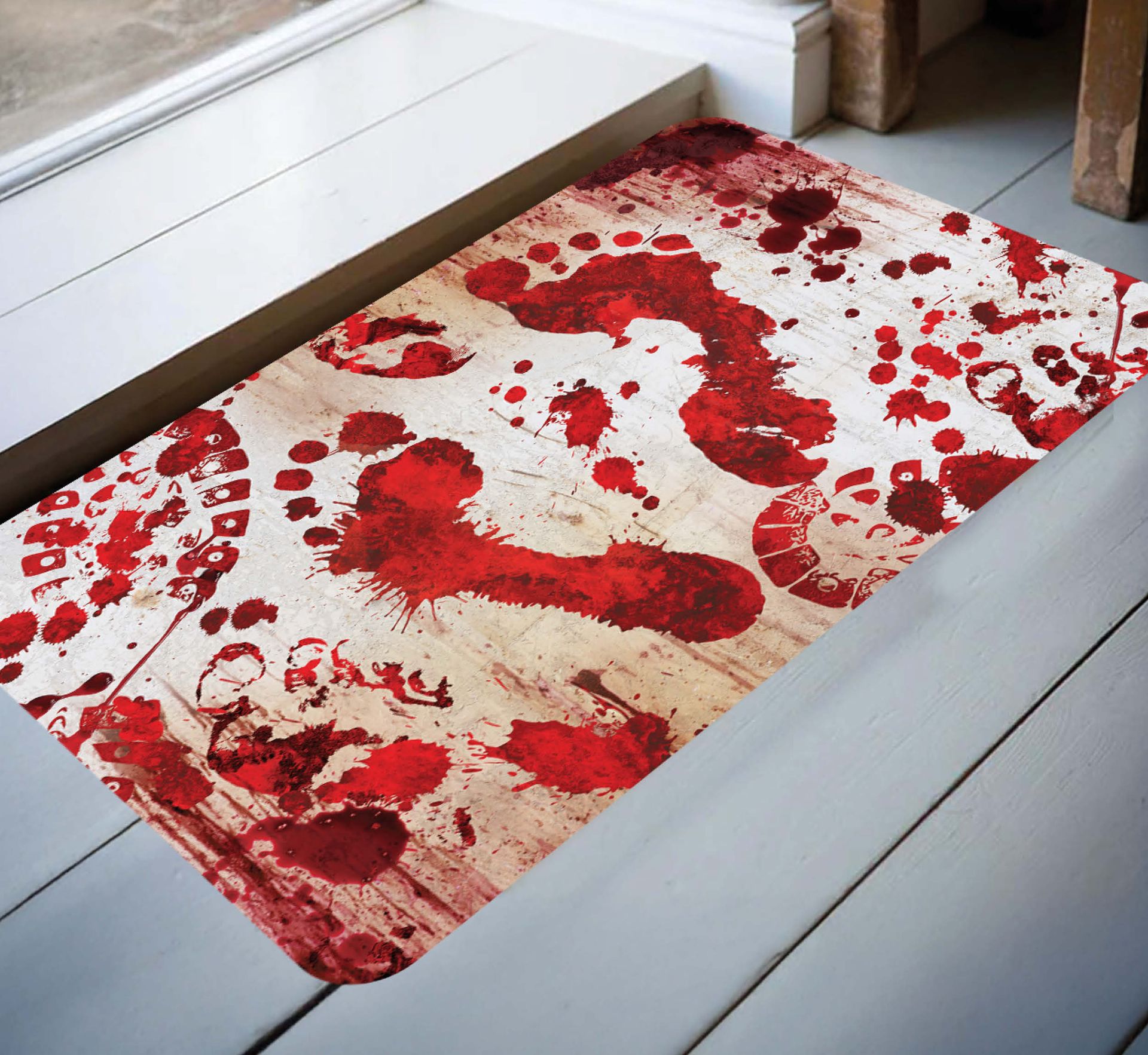 Halloween Bloederige Deurmat