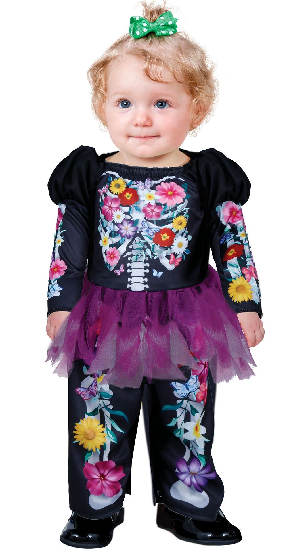 Halloween Bloemetjes Skelet Baby