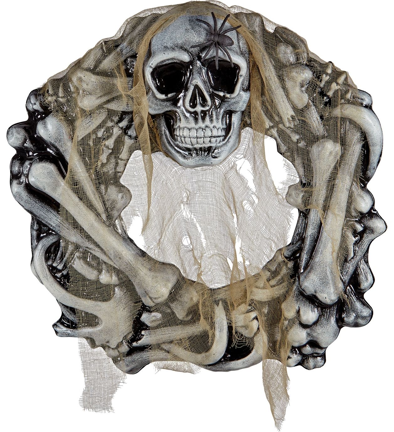 Halloween botten krans decoratie
