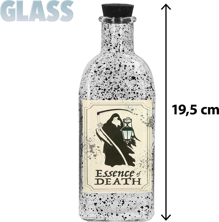 Halloween Decoratie Glazen Gif flesje 'Essence of death'