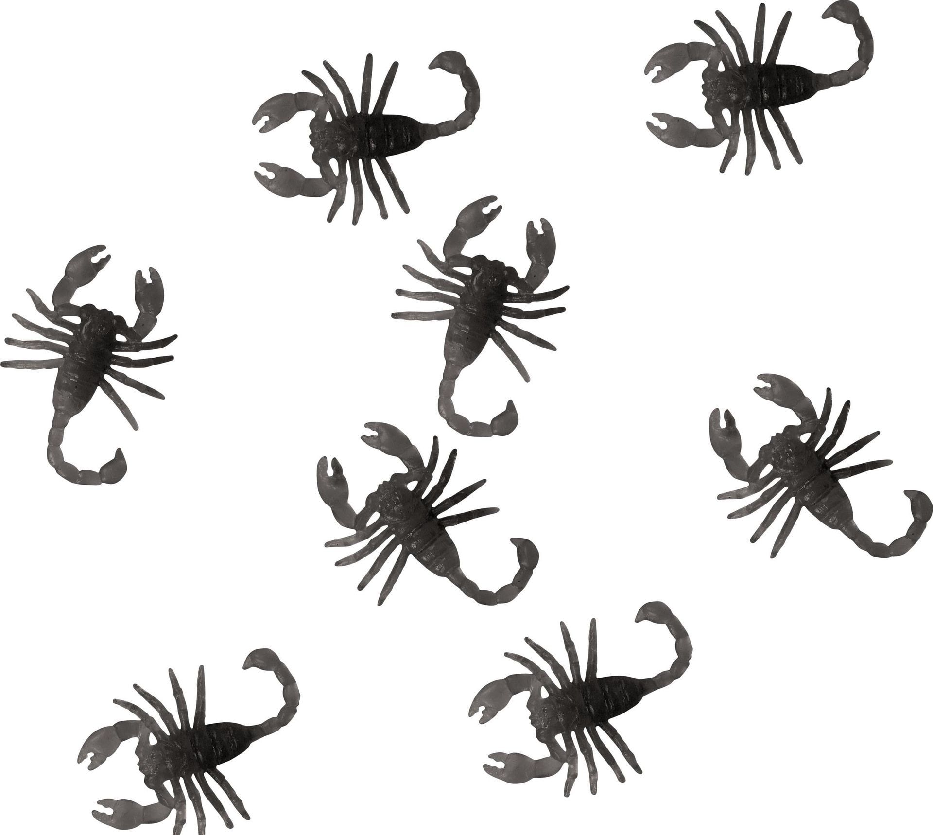 Halloween Decoratie Schorpioenen 8 Stuks