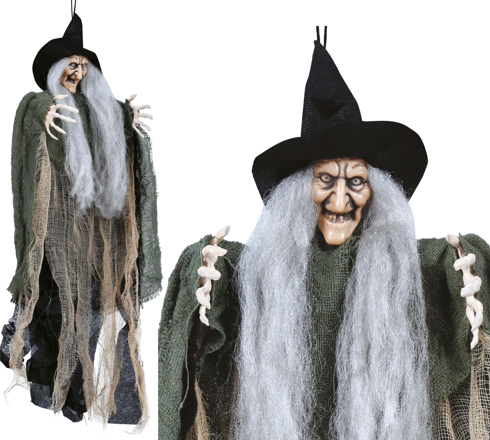 Halloween Donkere Heks Hanger