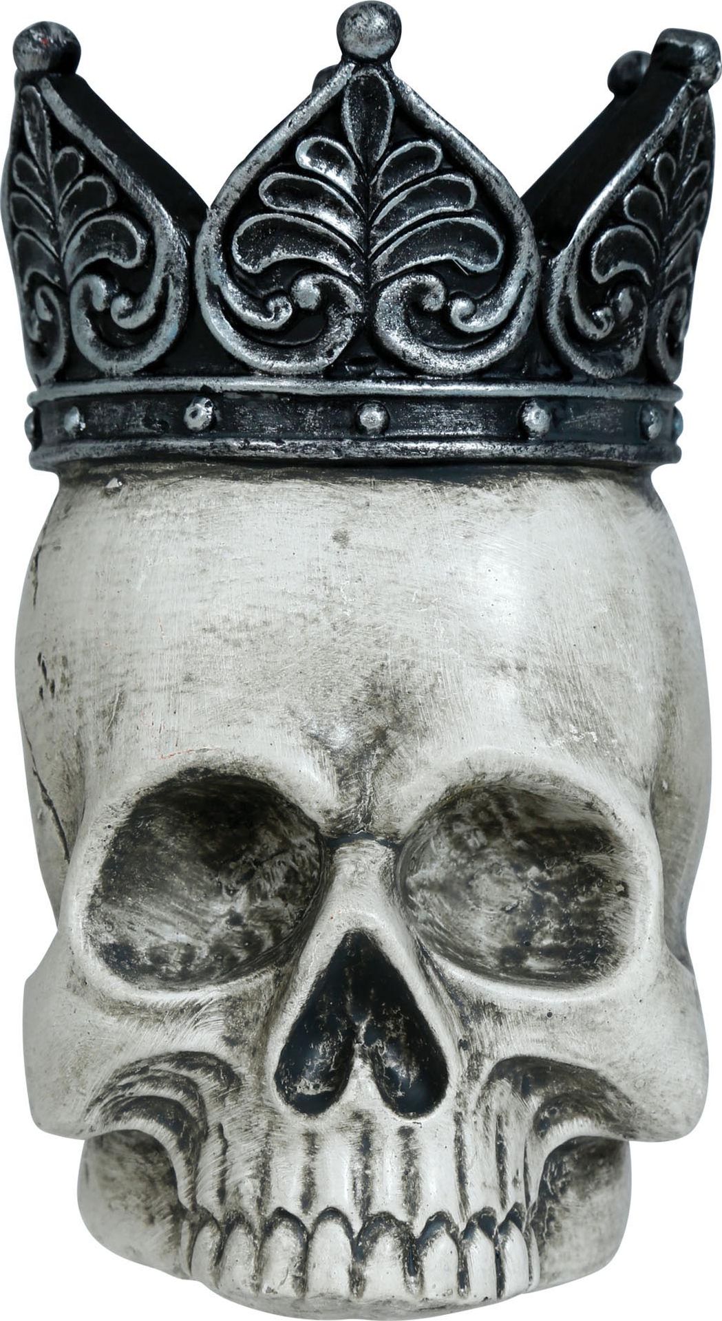 Halloween Doodshoofd met Kroon Decoratie