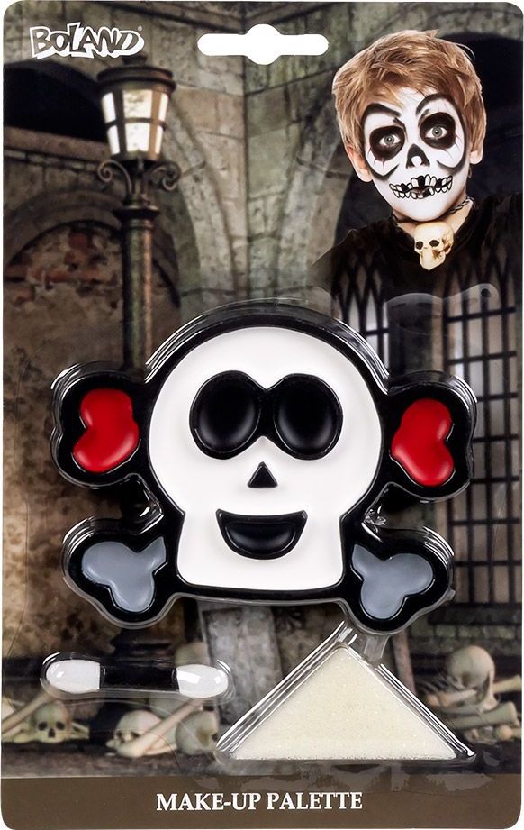 Halloween Doodskopje Thema Schmink Palet