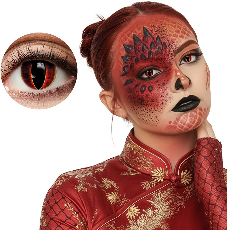 Halloween Dragonfire 3-Maandslenzen