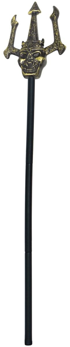 Halloween Duivel Drietand 3 Delig Goud