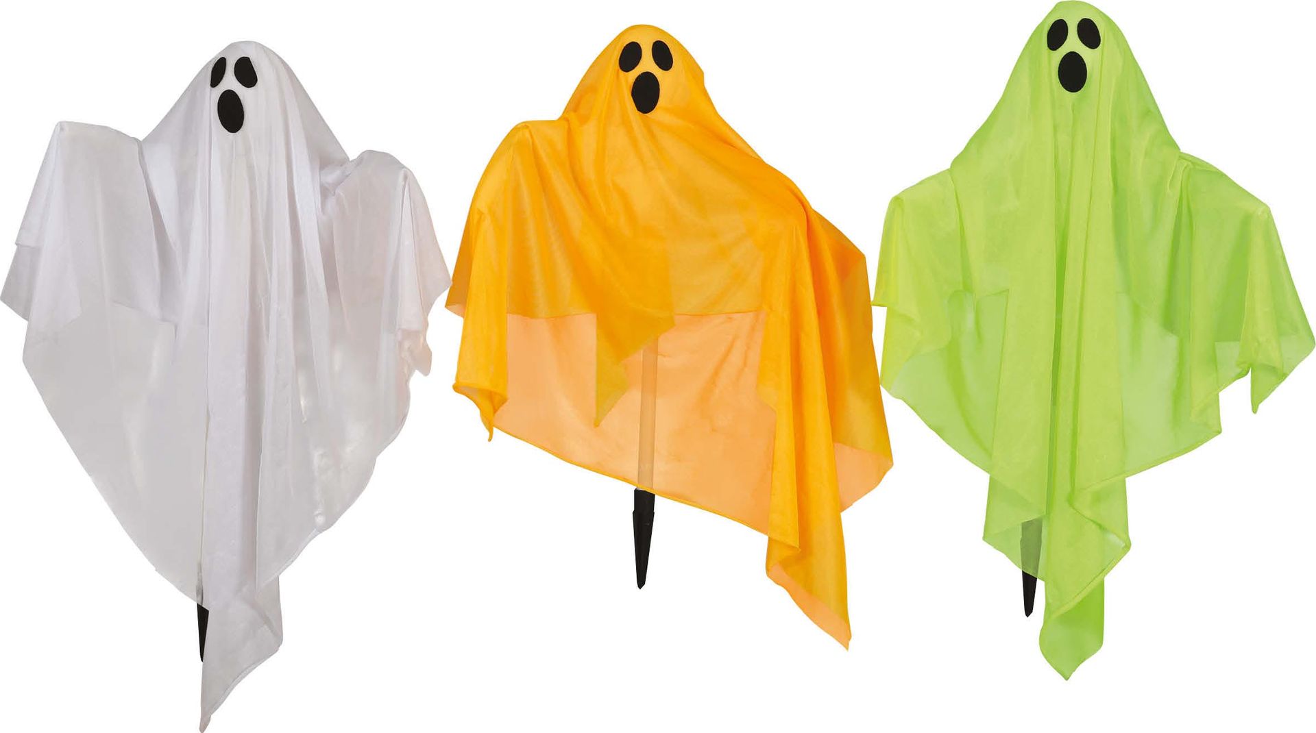 Halloween Gekleurde Spoken Tuindecoratie