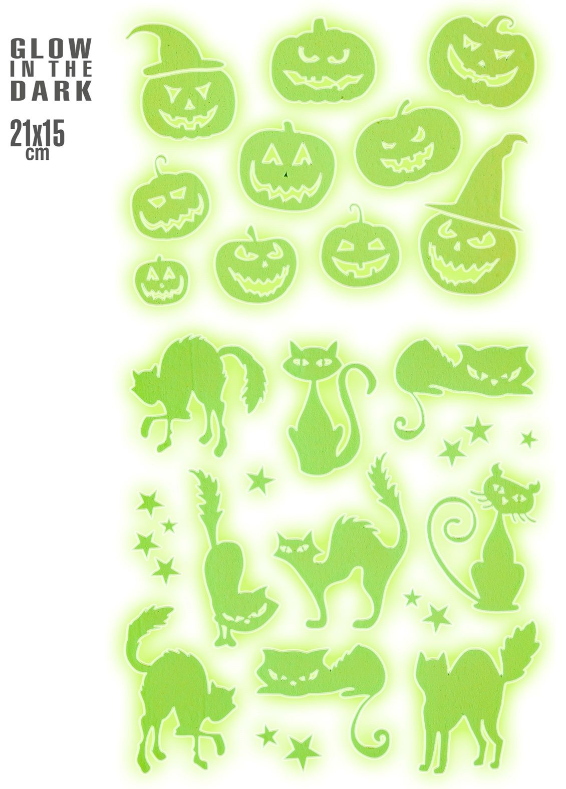 Halloween Glow In The Dark Stickers