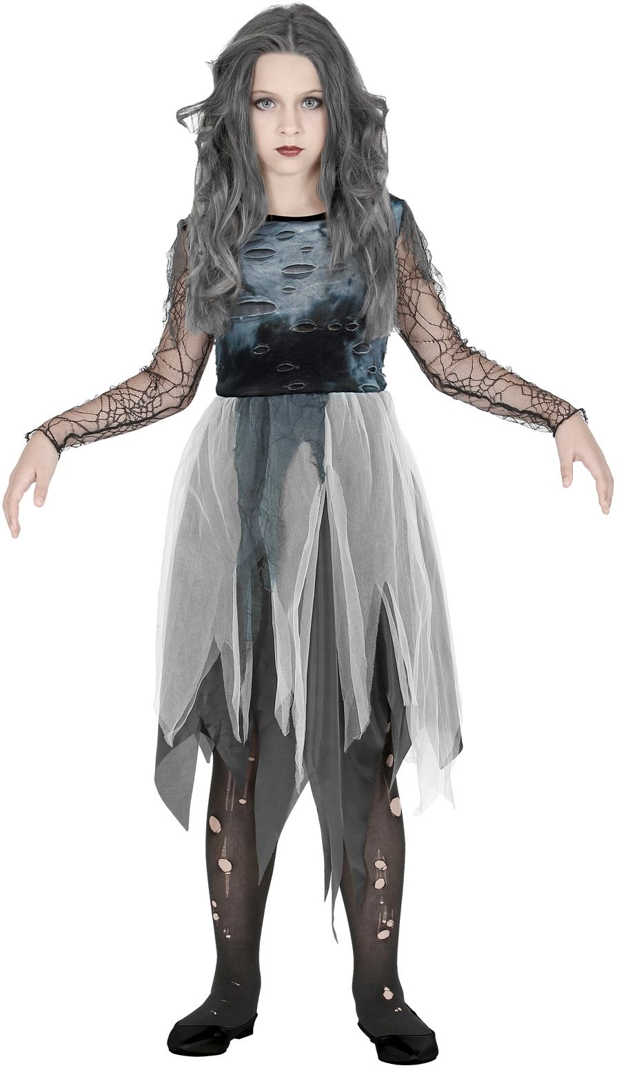 Halloween Griezelige Geest Jurkje Kind