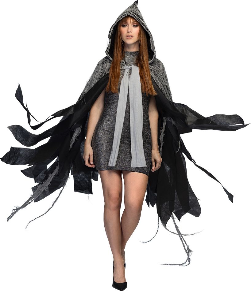 Halloween Grijze Geest Cape