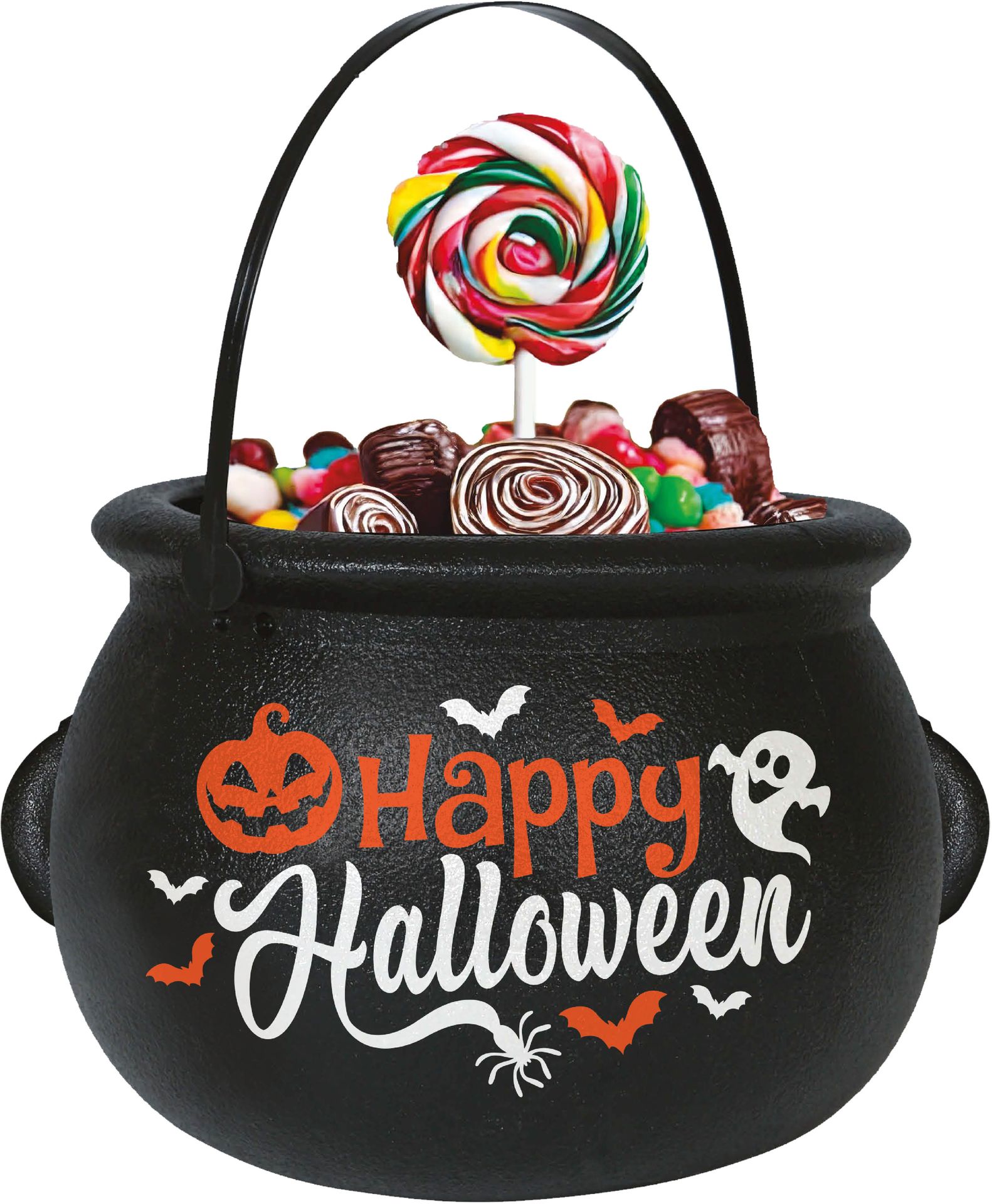 Halloween Heksenketel voor Snoep Kinderen 16cm