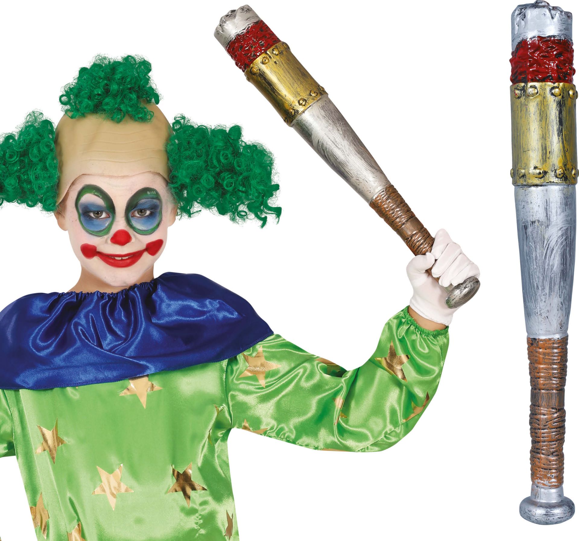 Halloween Honkbalknuppel Zilver Goud