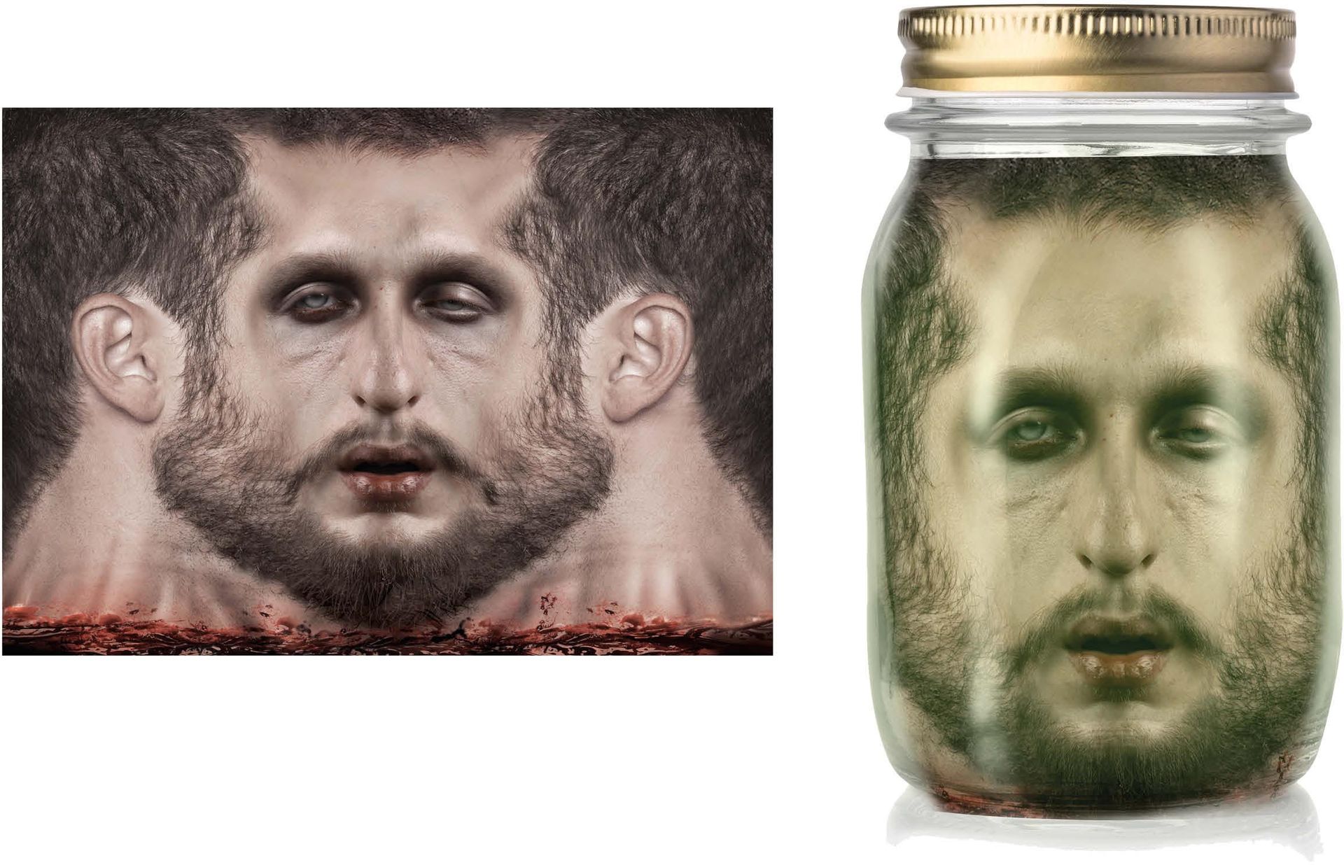 Halloween Hoofd In Vaas