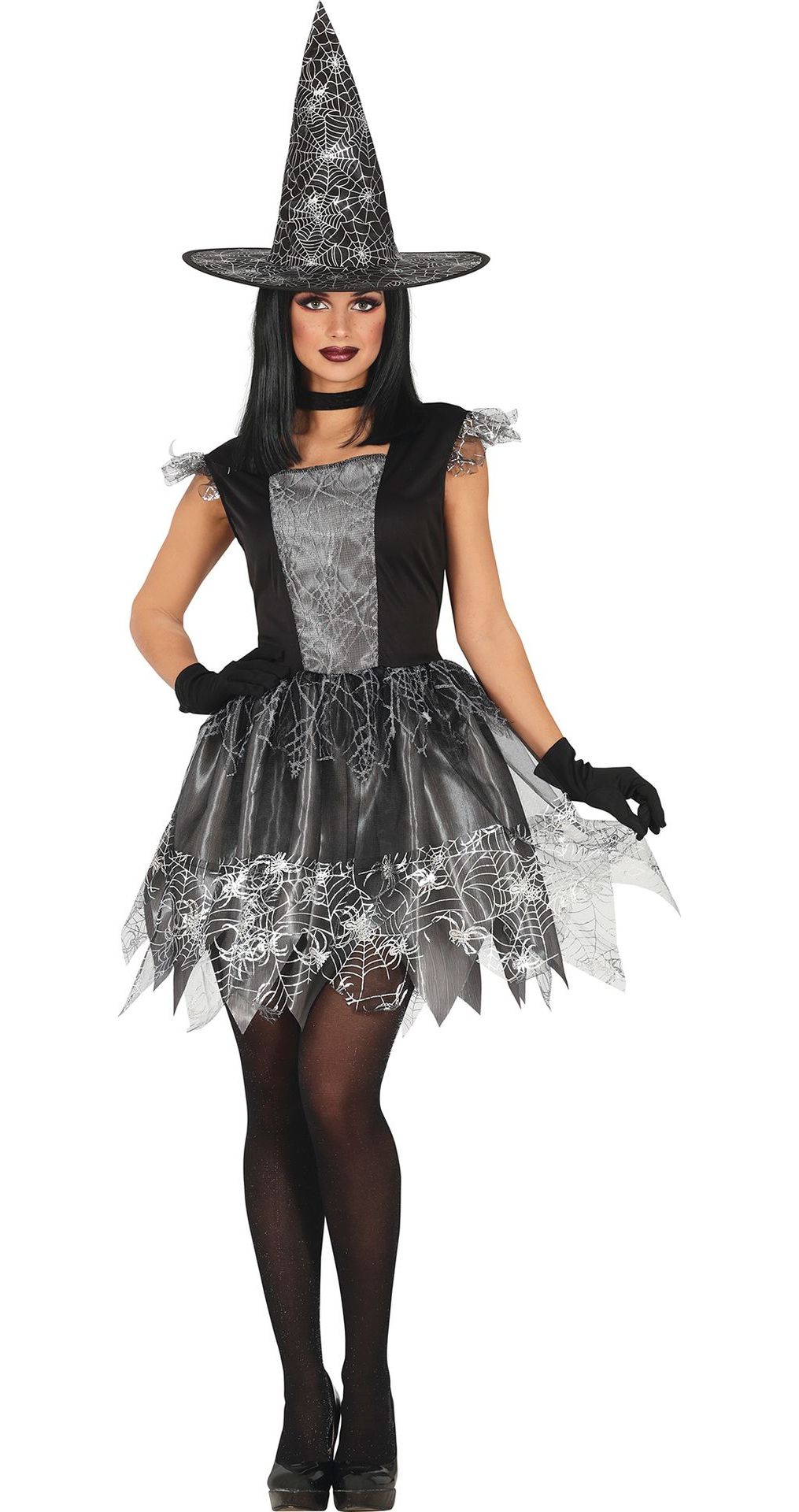 Halloween Jurk Zilver Dames