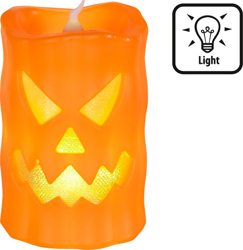 Halloween Kaars Pompoen