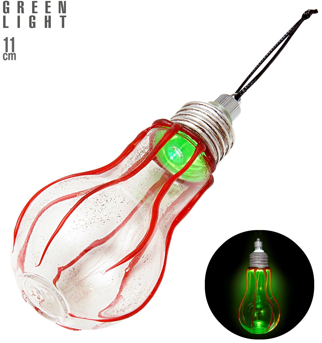 Halloween Lamp met Groen Licht