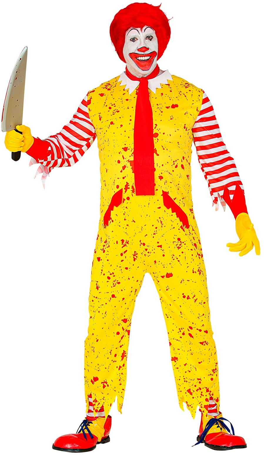 Halloween mckiller clown kostuum