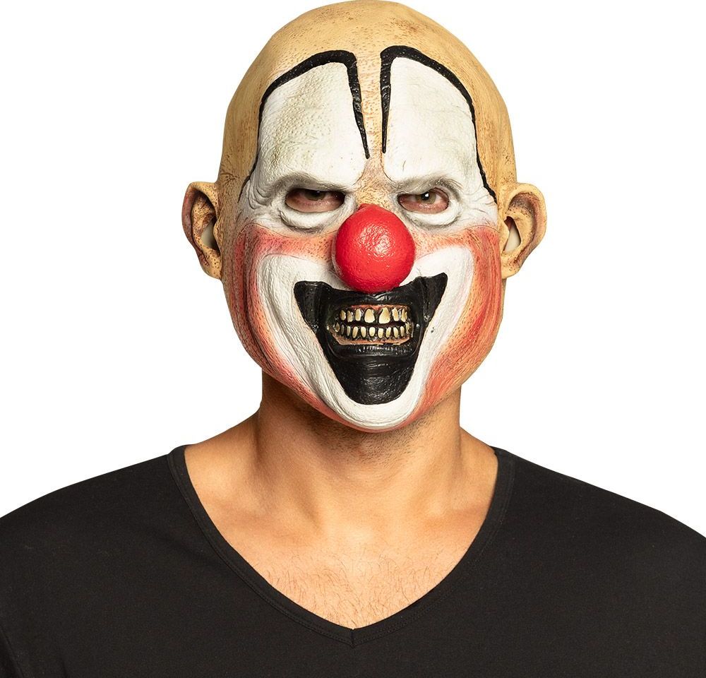 Halloween Mean Clown Masker