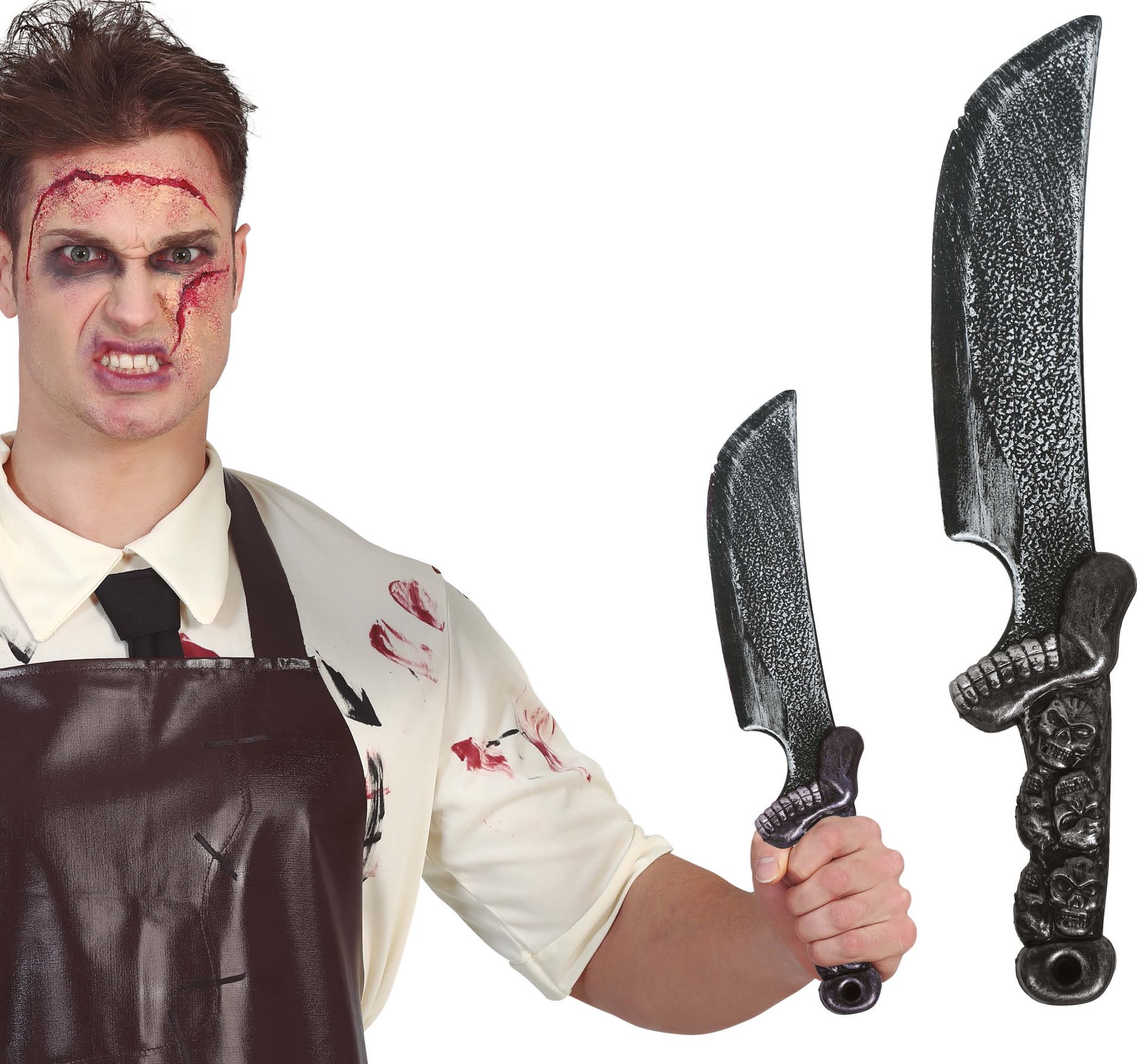 Halloween Mes met Schedelhandvat