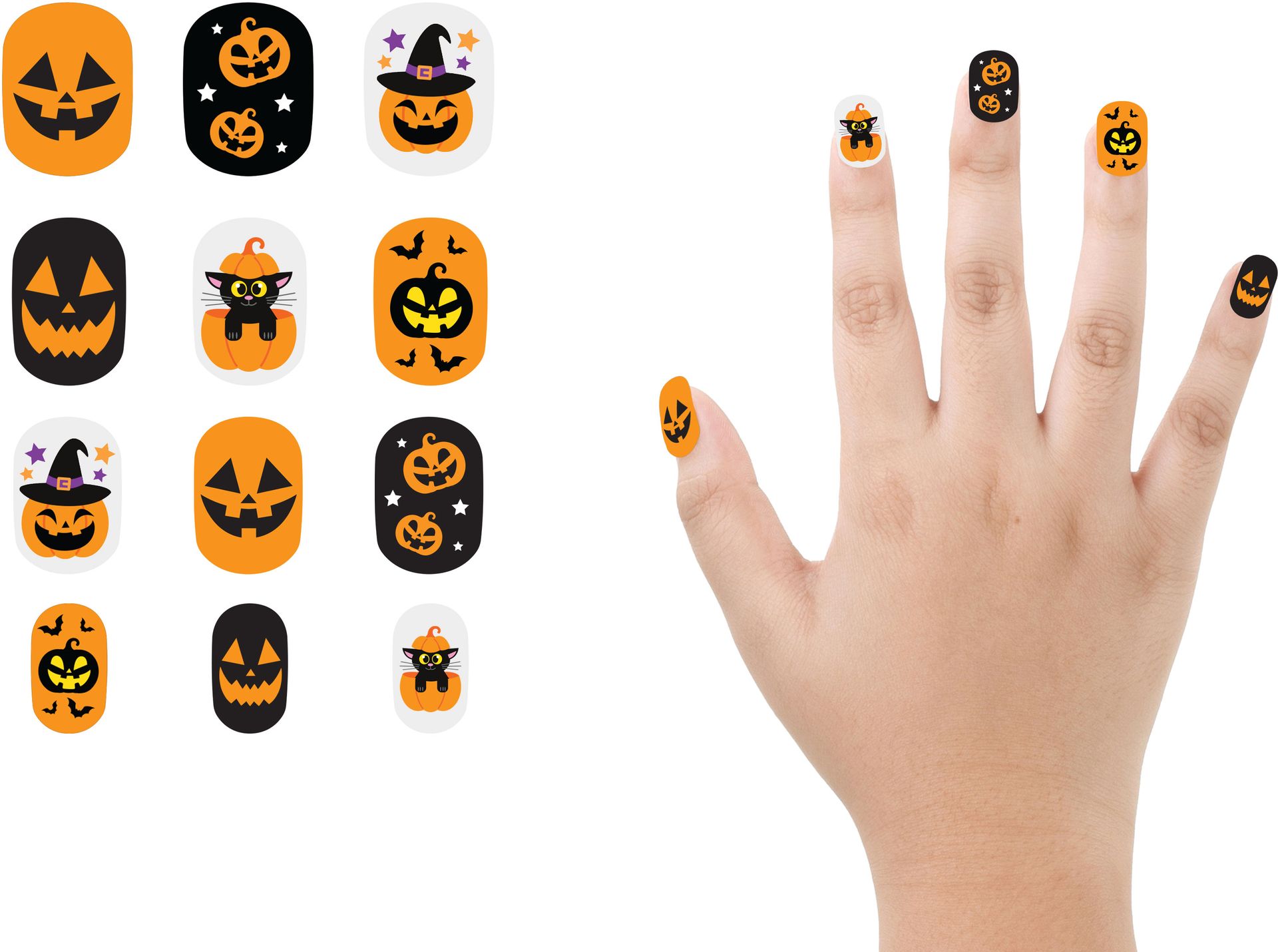 Halloween Nagels Kinderen