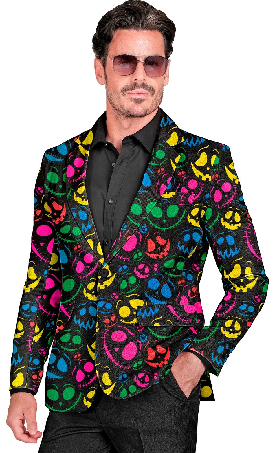 Halloween Neon Spoken Colbert Heren