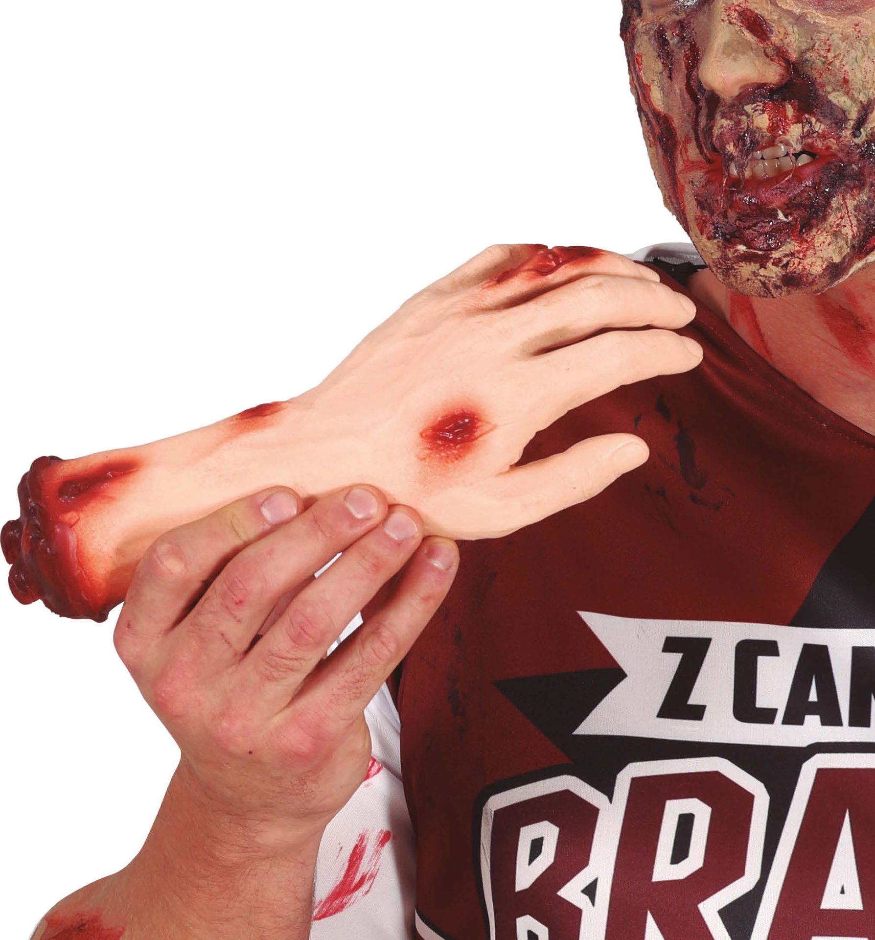 Halloween Nep Hand met Wonden