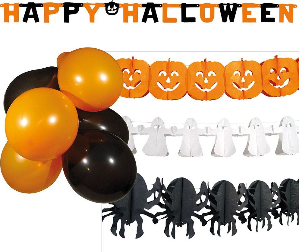 Halloween Party Decoratie Set