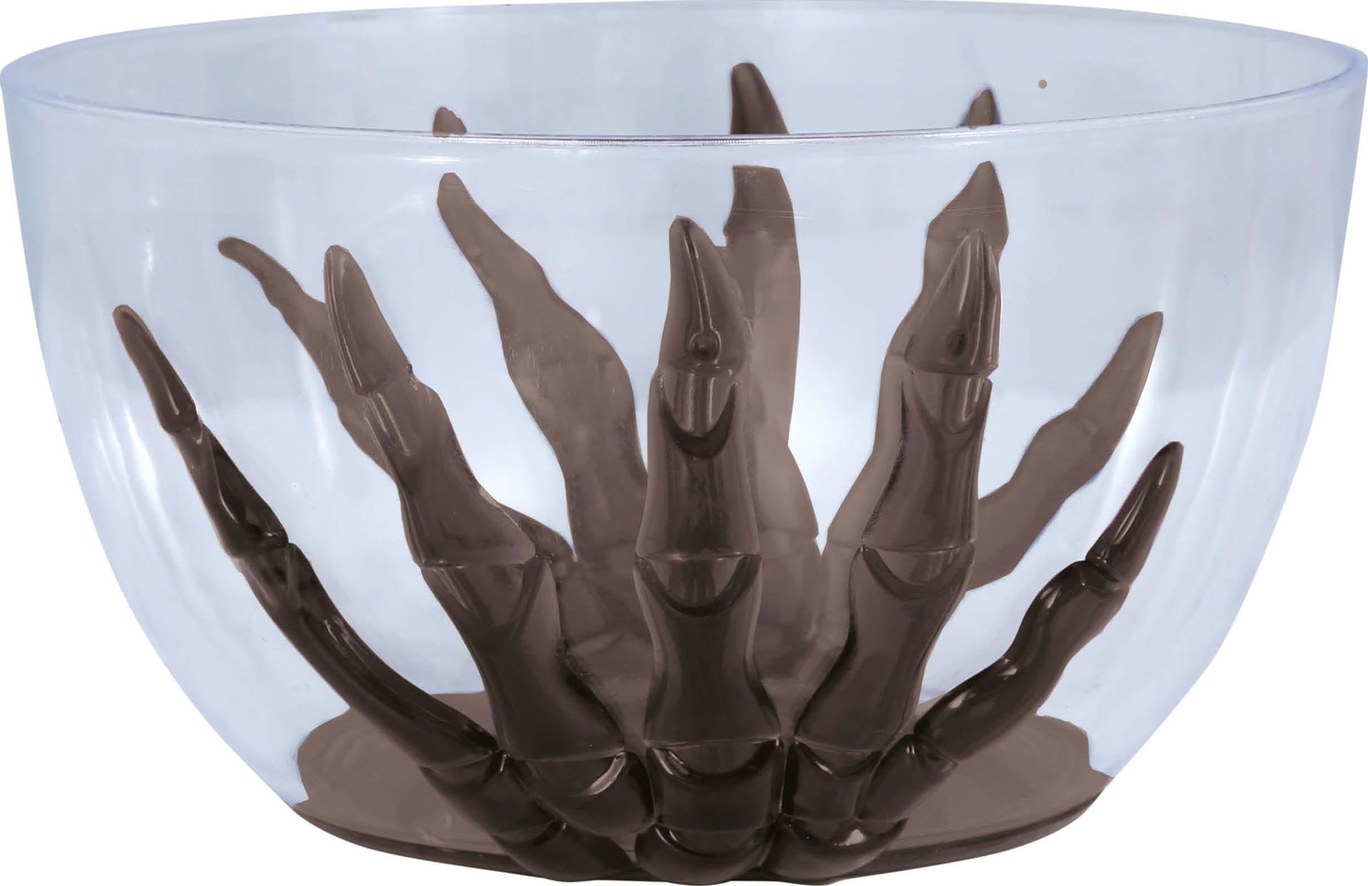 Halloween Party Schaal met Skelet Hand