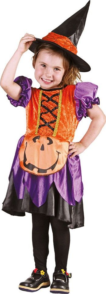 Halloween Pompoen Heksje Kostuum Kind