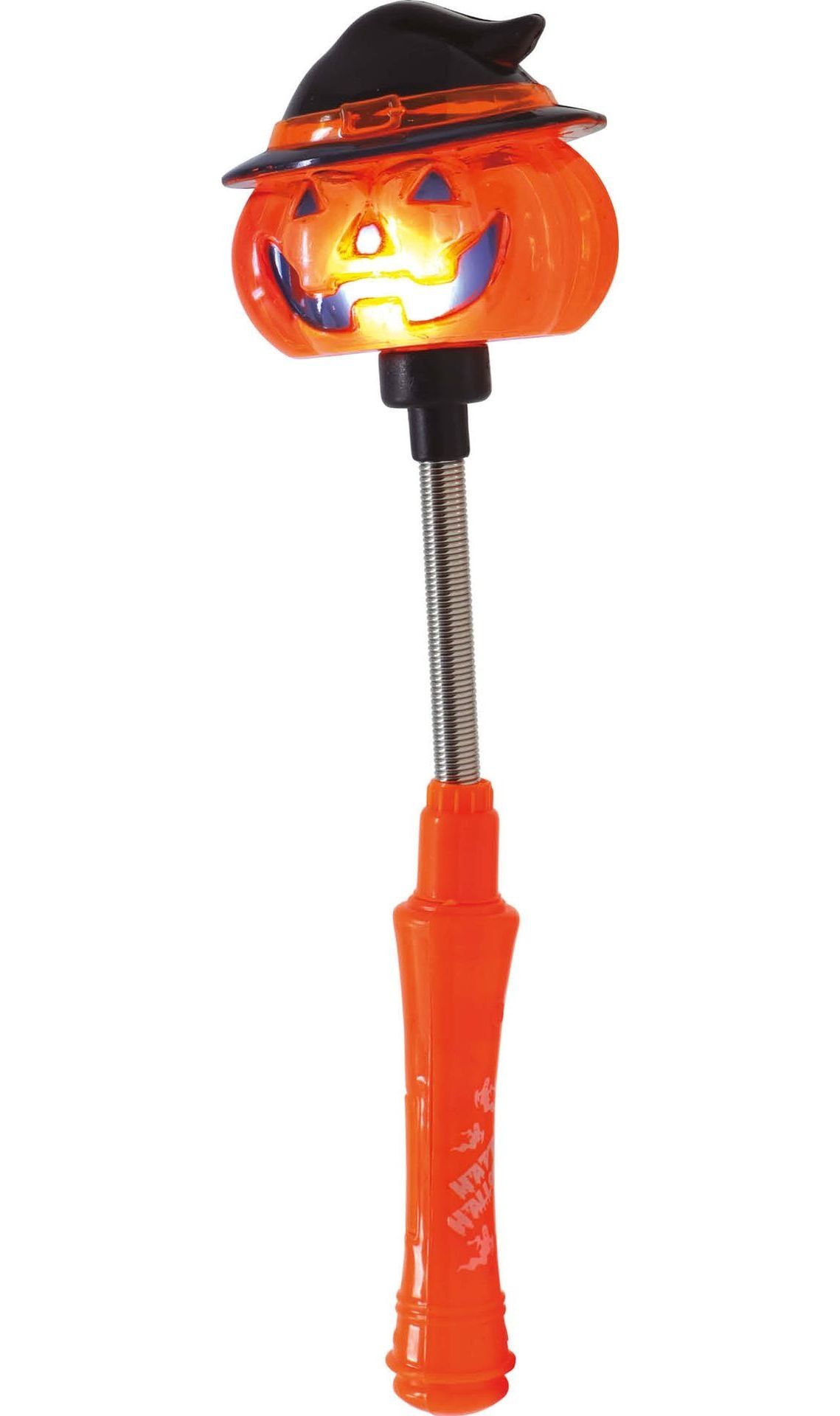 Halloween Pompoen Toverstok met Licht 24cm